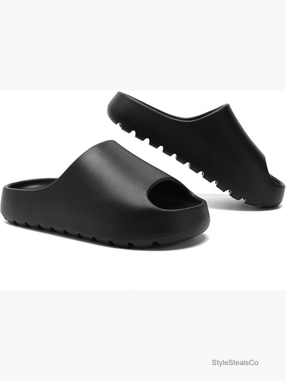 Cloud Slides for Women, Unisex EVA Thick Sole Open Toe Pillow Slippers Indoor